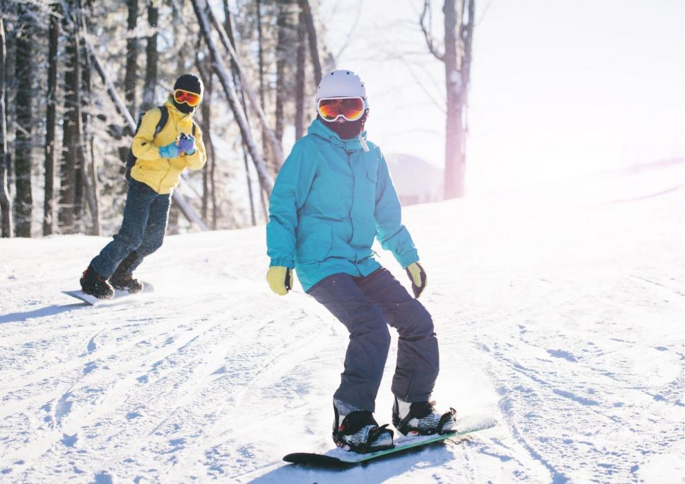 ragazzi sullo snowboard Predaia